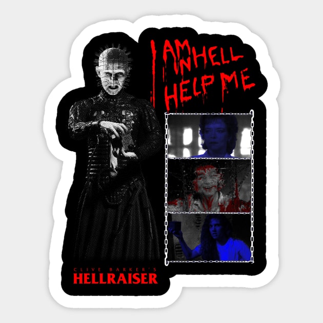 Hellraiser Sticker by WithinSanityClothing